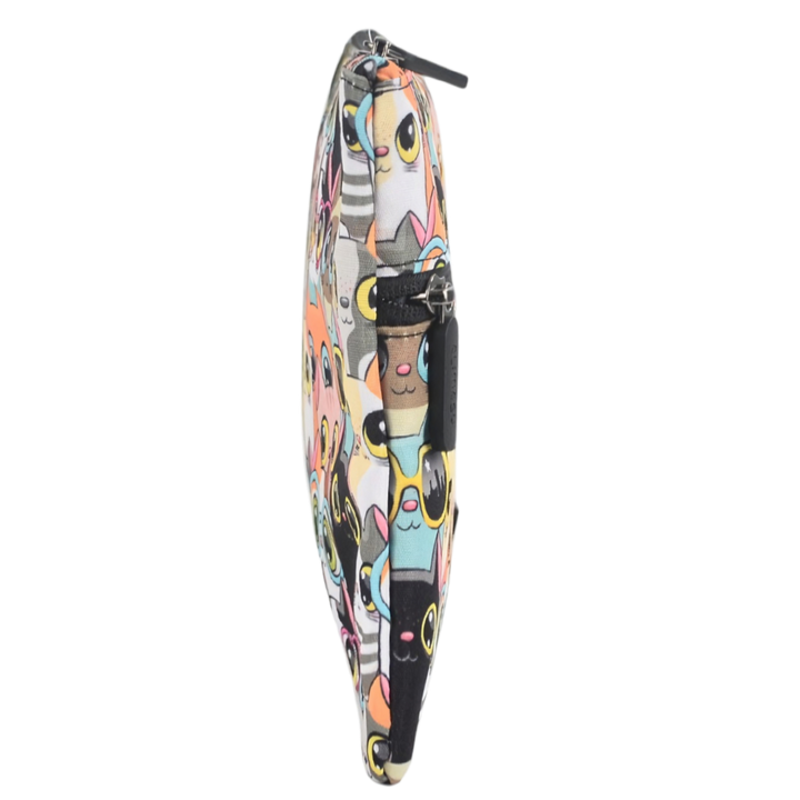 Large School Pencil Case Cats