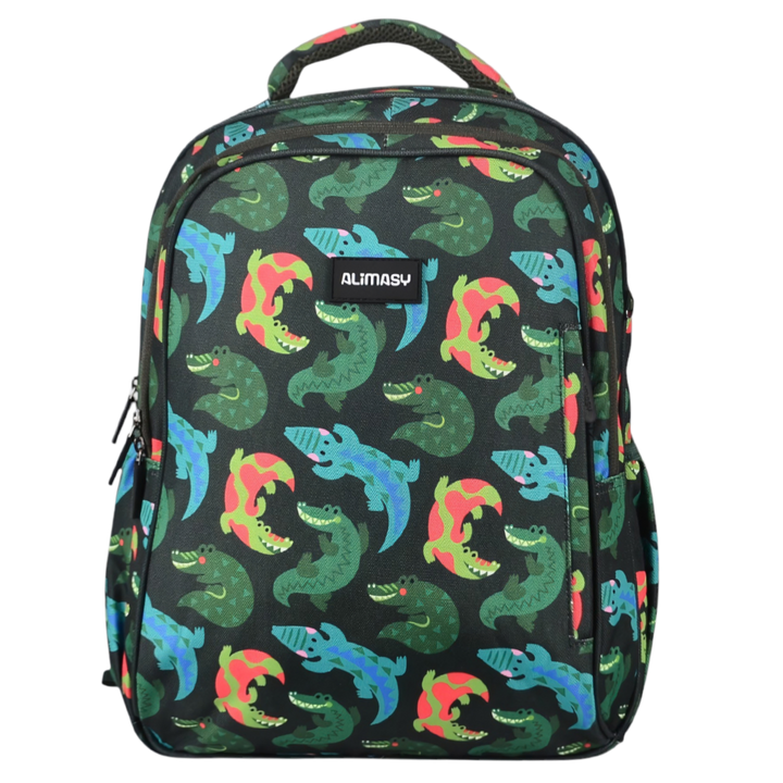 Midsize Kids Backpack 900D Crocodile Vibe