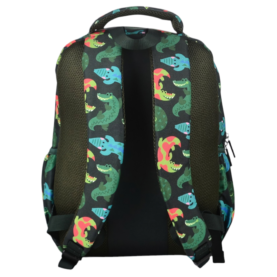 Midsize Kids Backpack 900D Crocodile Vibe