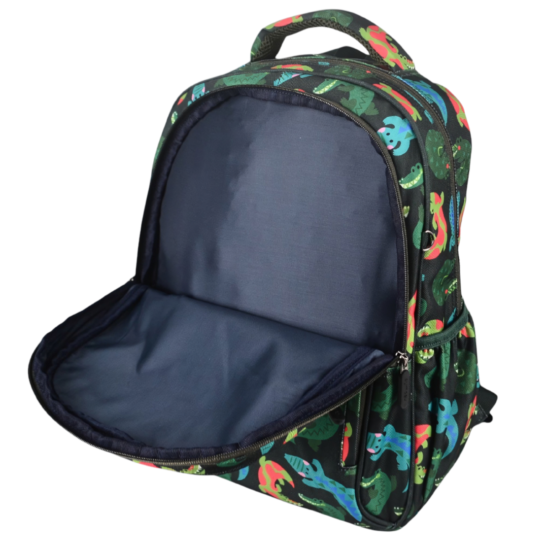 Midsize Kids Backpack 900D Crocodile Vibe