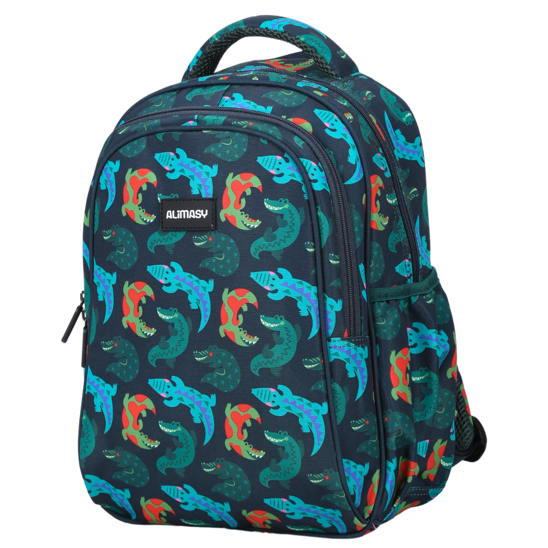 alligator backpack kids Crocodile Vibe Small Little Kids Backpack