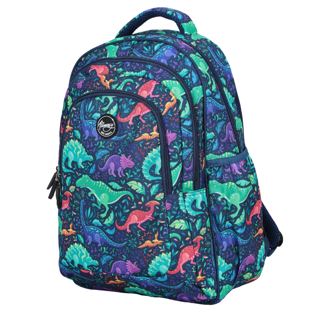 Dinosaurs Large School Backpack - Alimasy