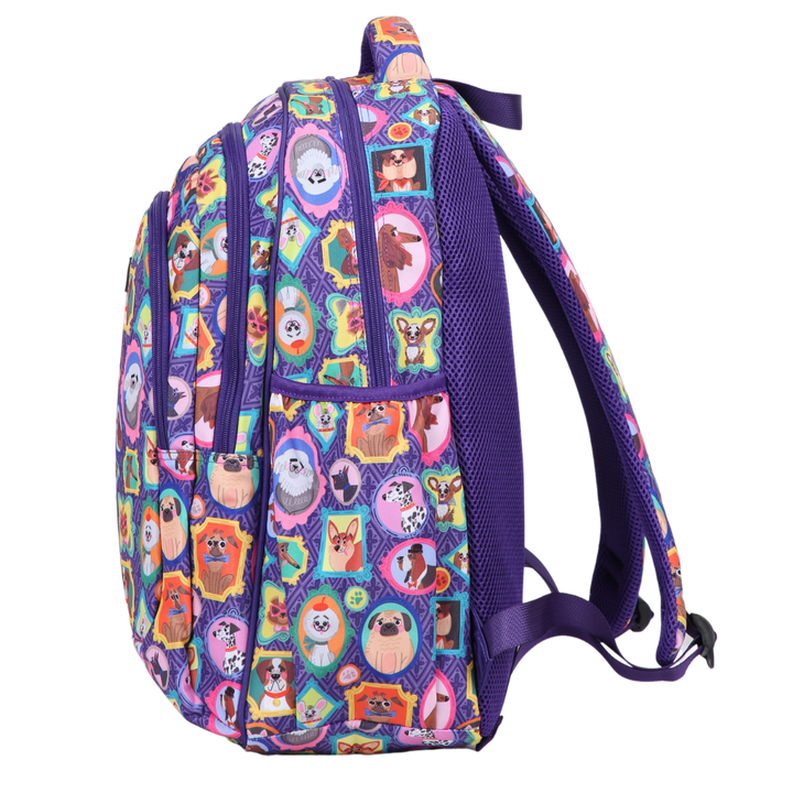 Dog Portraits Large School Backpack