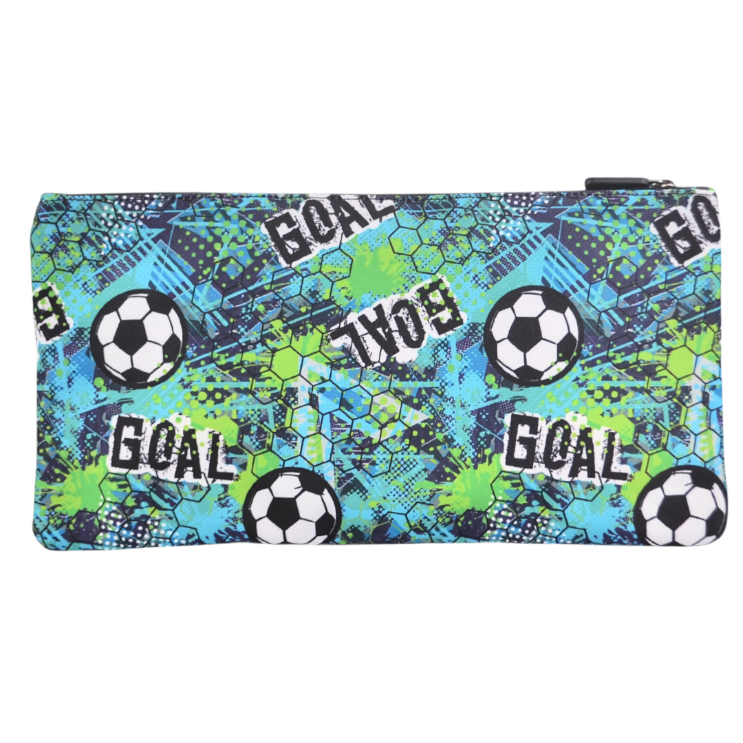 Large School Pencil Case Football