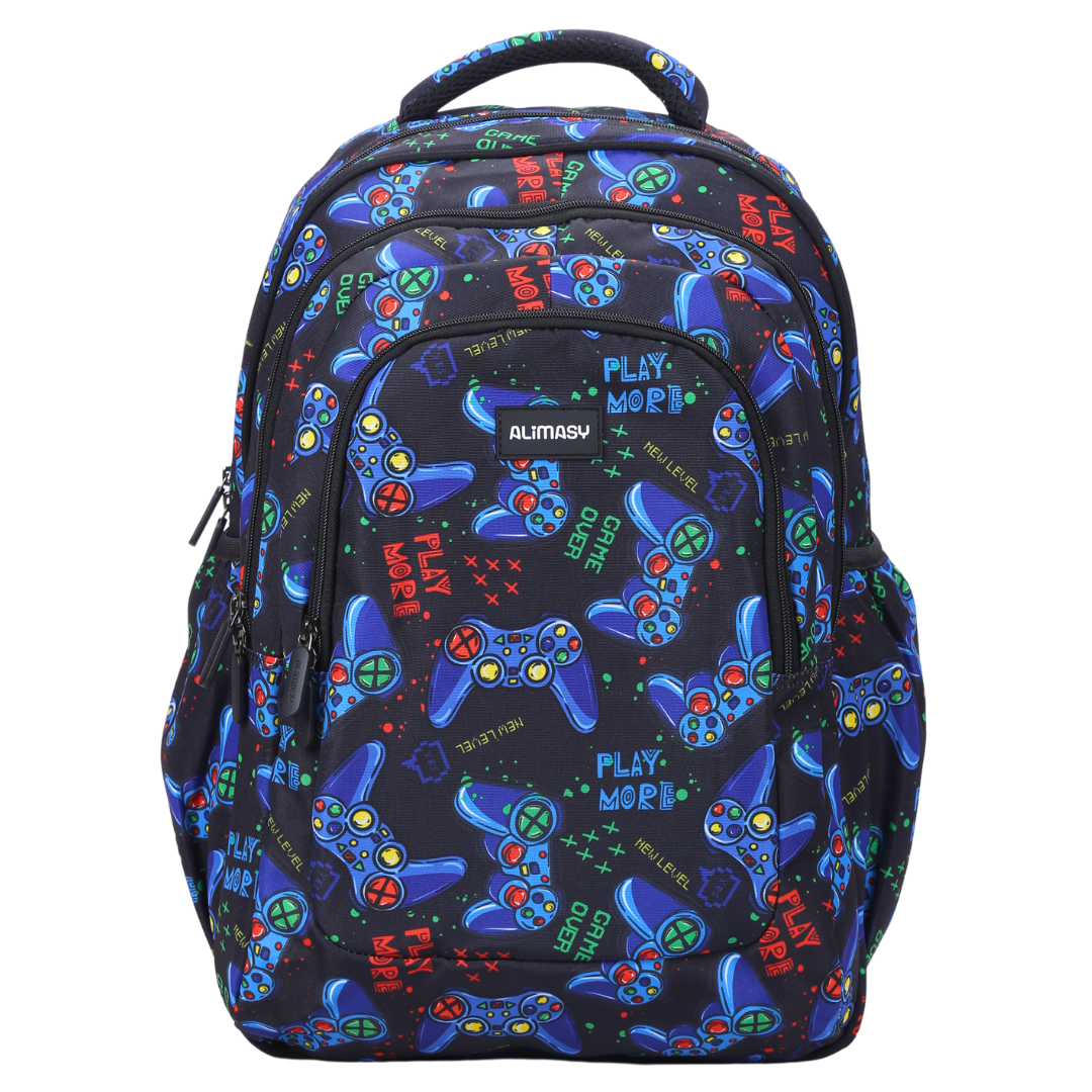 Gaming Large Kids Backpack - Waterproof School bag – Alimasy