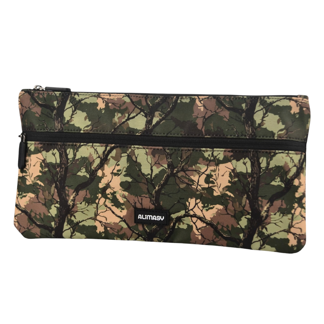 Large School Pencil Case Hunting Camouflage