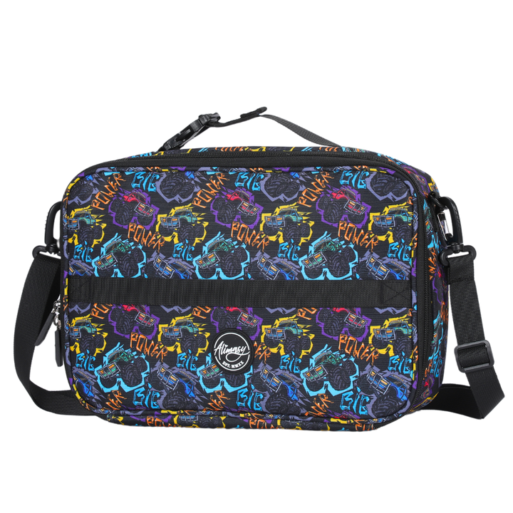 Small Insulated Lunch Bag Monster Truck - Alimasy