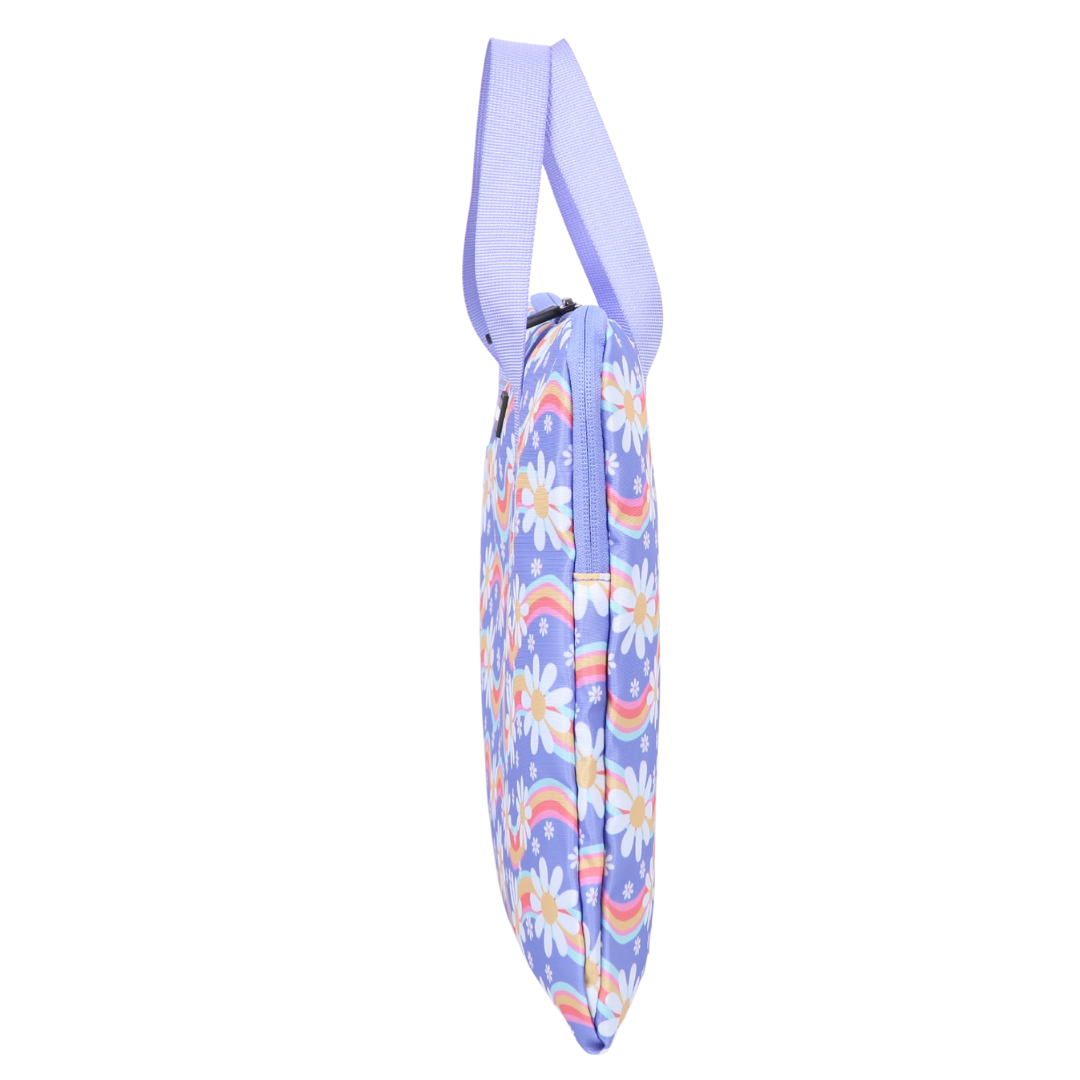 Rainbow Daisy Library Bag