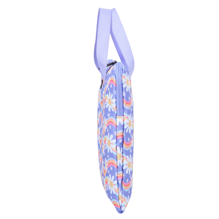 Rainbow Daisy Library Bag