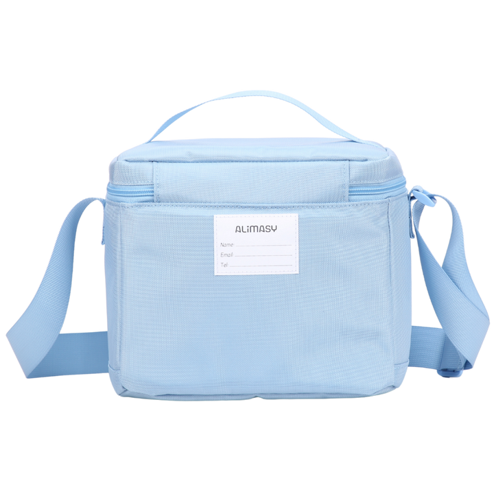 900D Insulated Lunch Bag Light Baby Blue