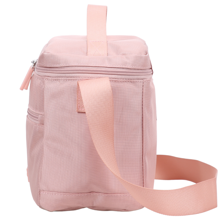 900D Insulated Lunch Bag Blush Light Pink