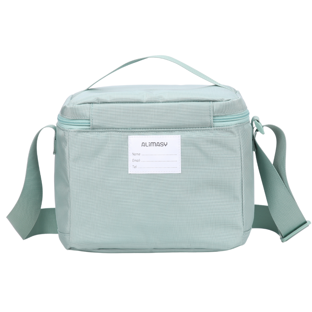 900D Insulated Lunch Bag Green
