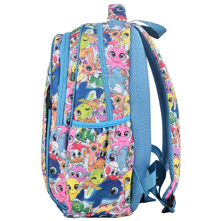 Midsize Kids Backpack 900D Ocean Pals