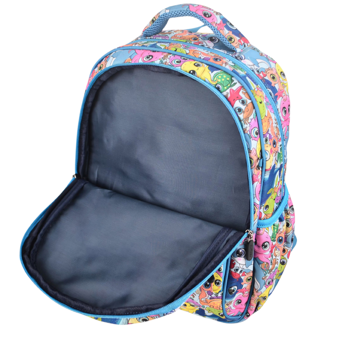 Midsize Kids Backpack 900D Ocean Pals