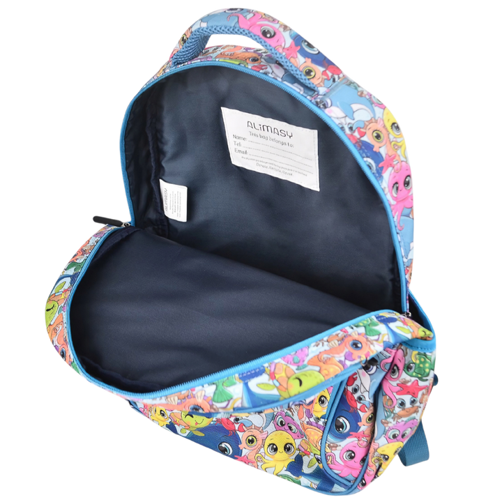 Midsize Kids Backpack 900D Ocean Pals