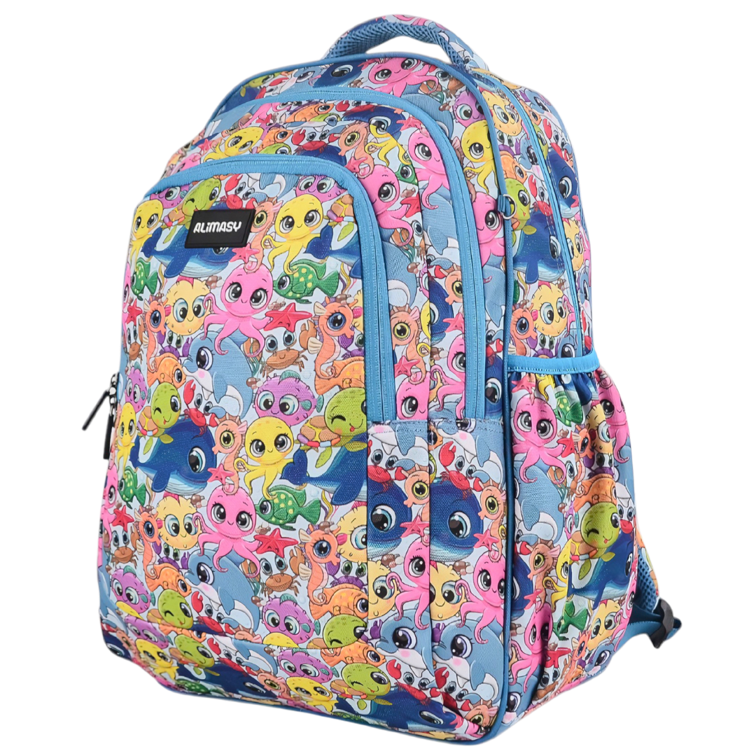 Large Backpack 900D Ocean Pals