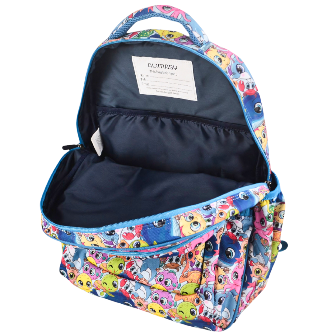 Large Backpack 900D Ocean Pals