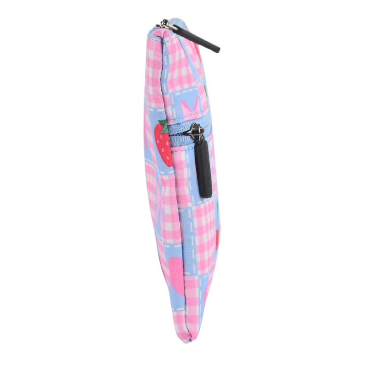 Large School Pencil Case Pretty Gingham