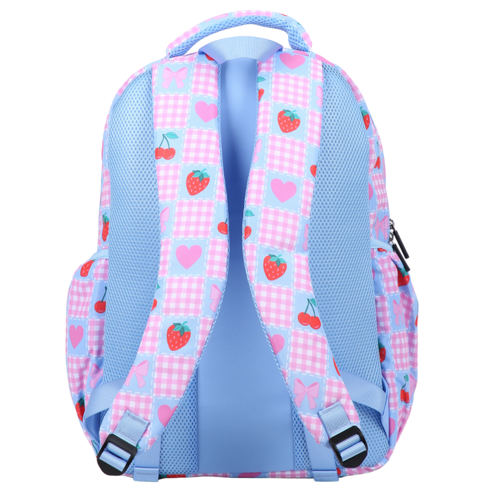 Pretty Gingham Large Backpack
