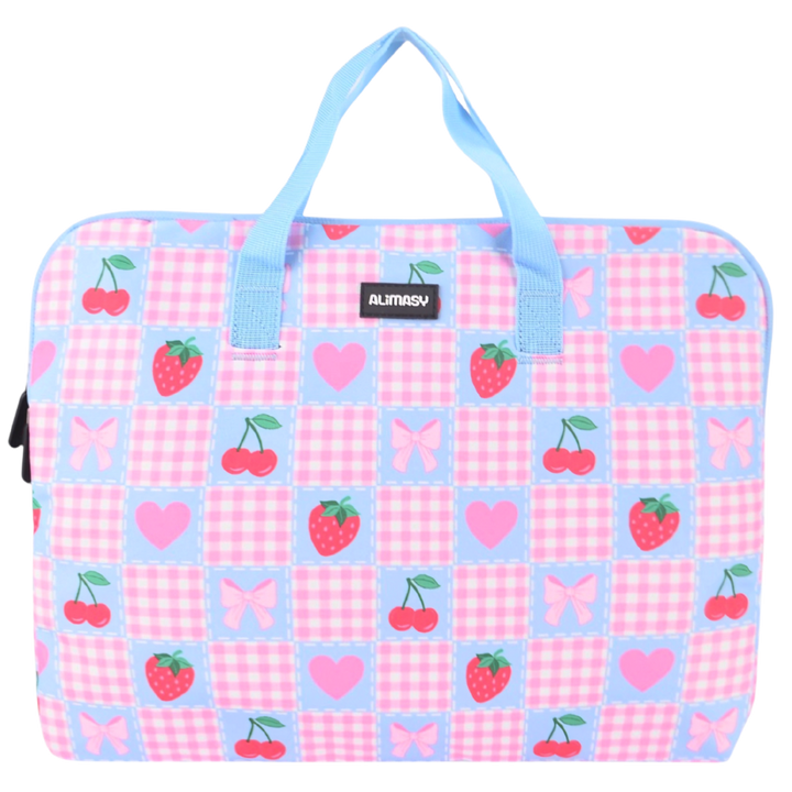 Library Bag 600D Pretty Gingham