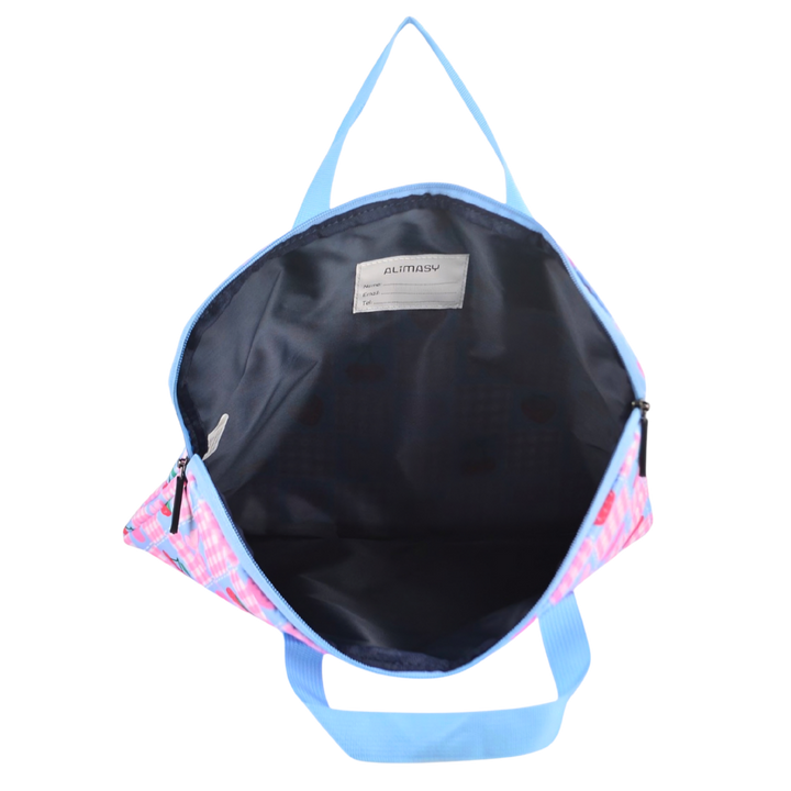 Library Bag 600D Pretty Gingham