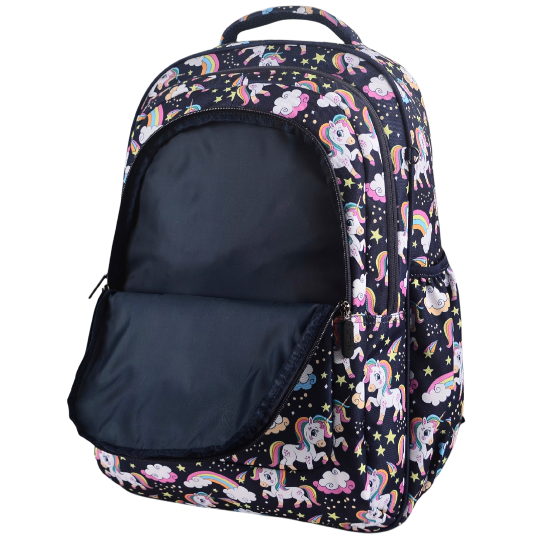 Large Backpack 900D Rainbow Unicorn