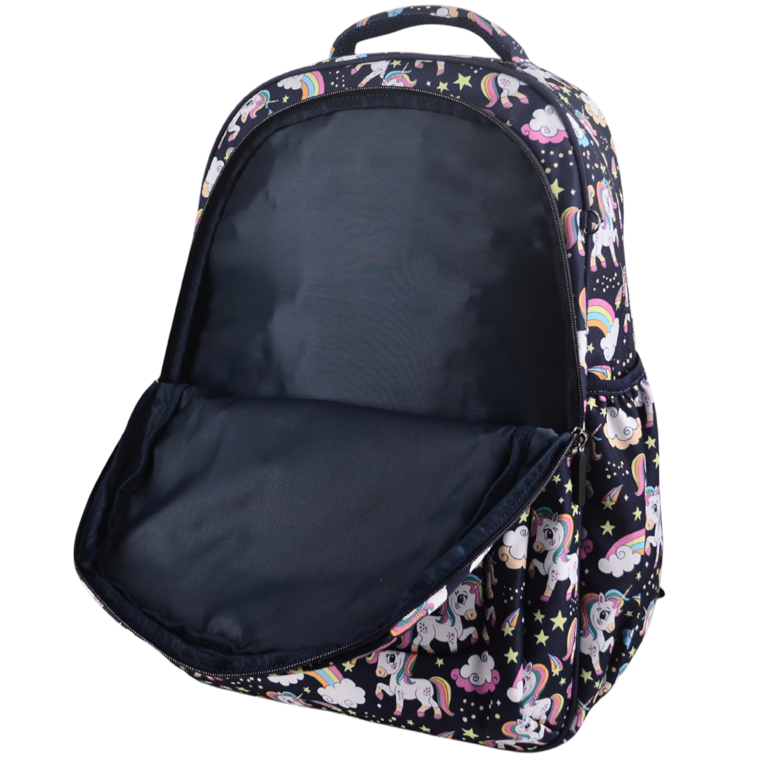 Large Backpack 900D Rainbow Unicorn