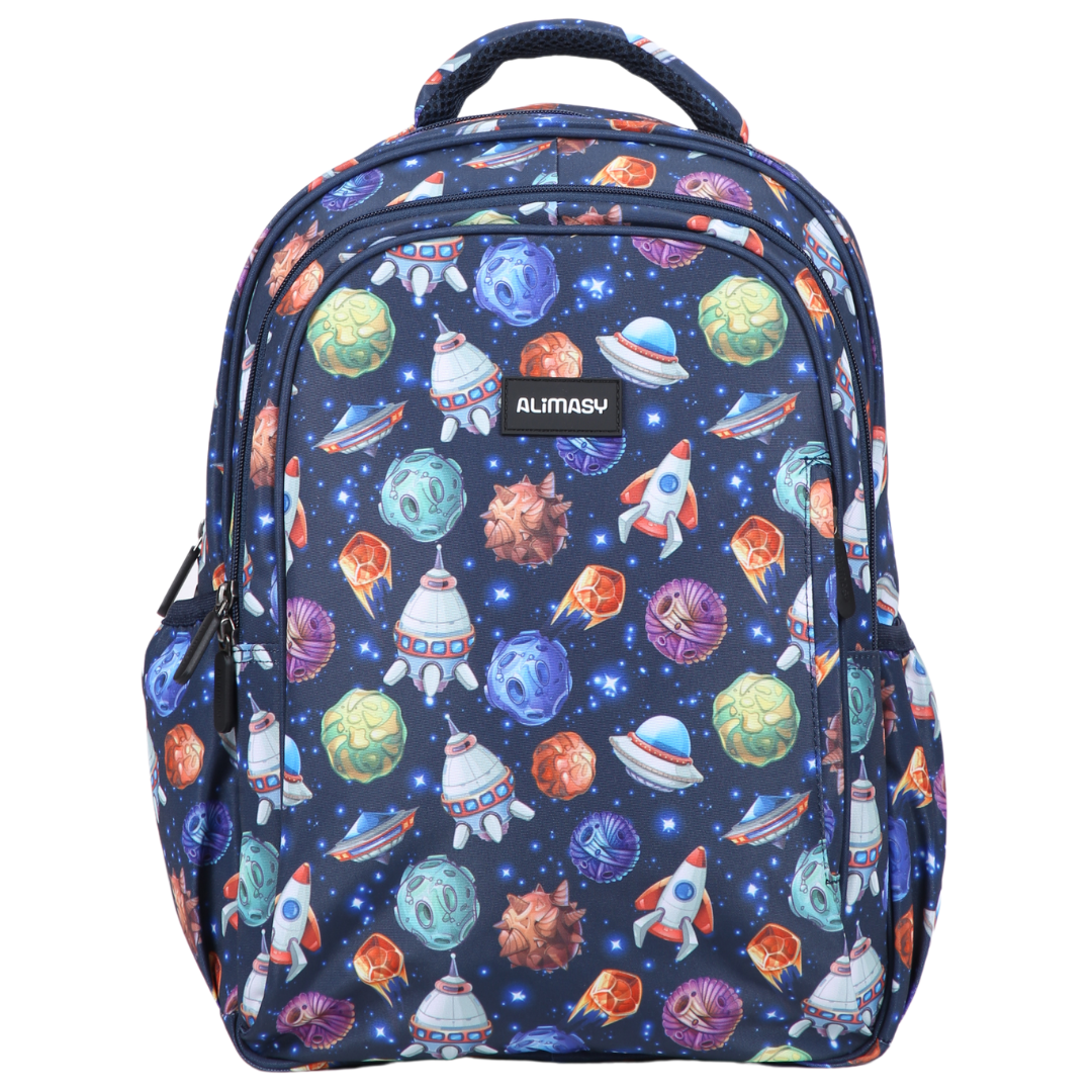 Navy Backpack Nasa Book Bag NASA Astronaut Themed Backpack With