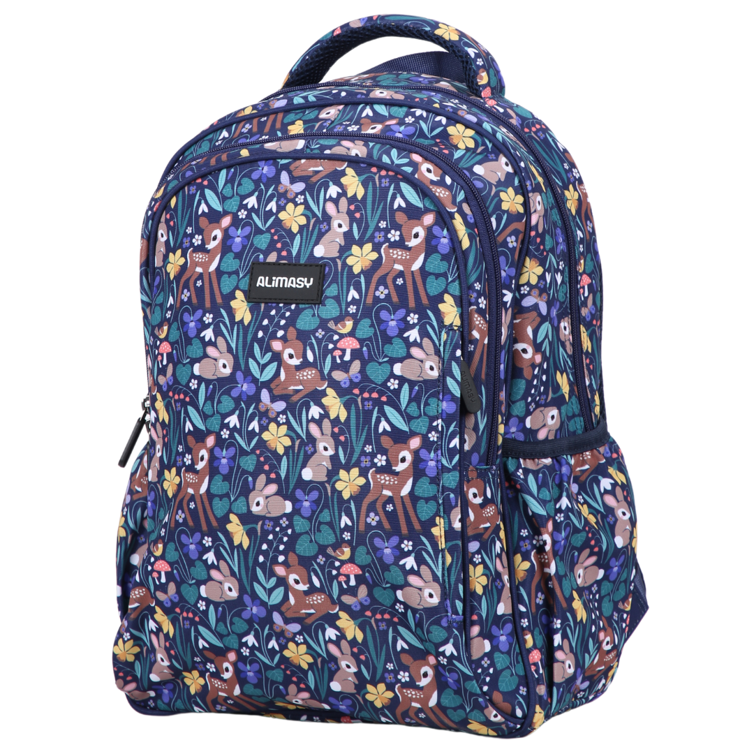 Spring Floral Midsize Kids Backpack