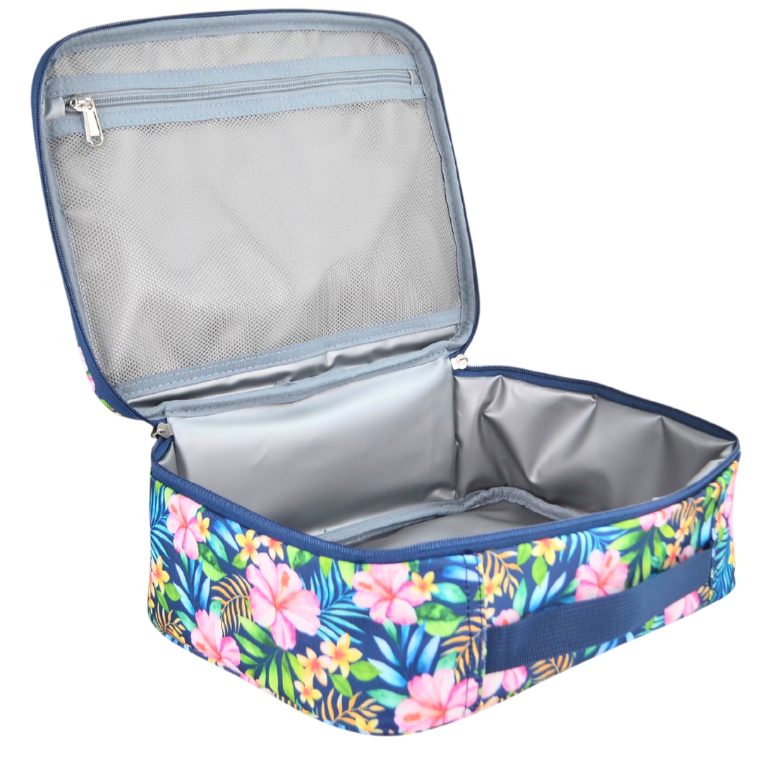 Insulated Lunch Bag 900D Tropical Bloom
