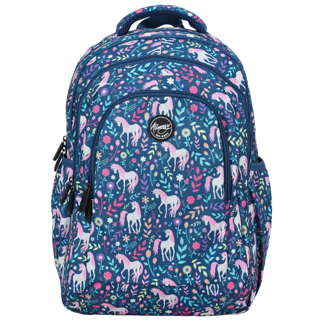 Unicorn Large School Backpack - Alimasy