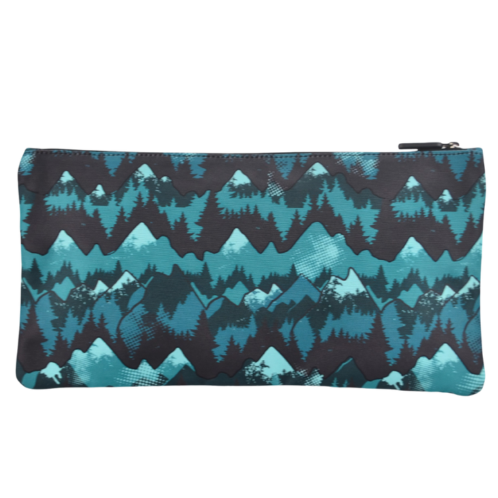Large School Pencil Case Camo Mountain