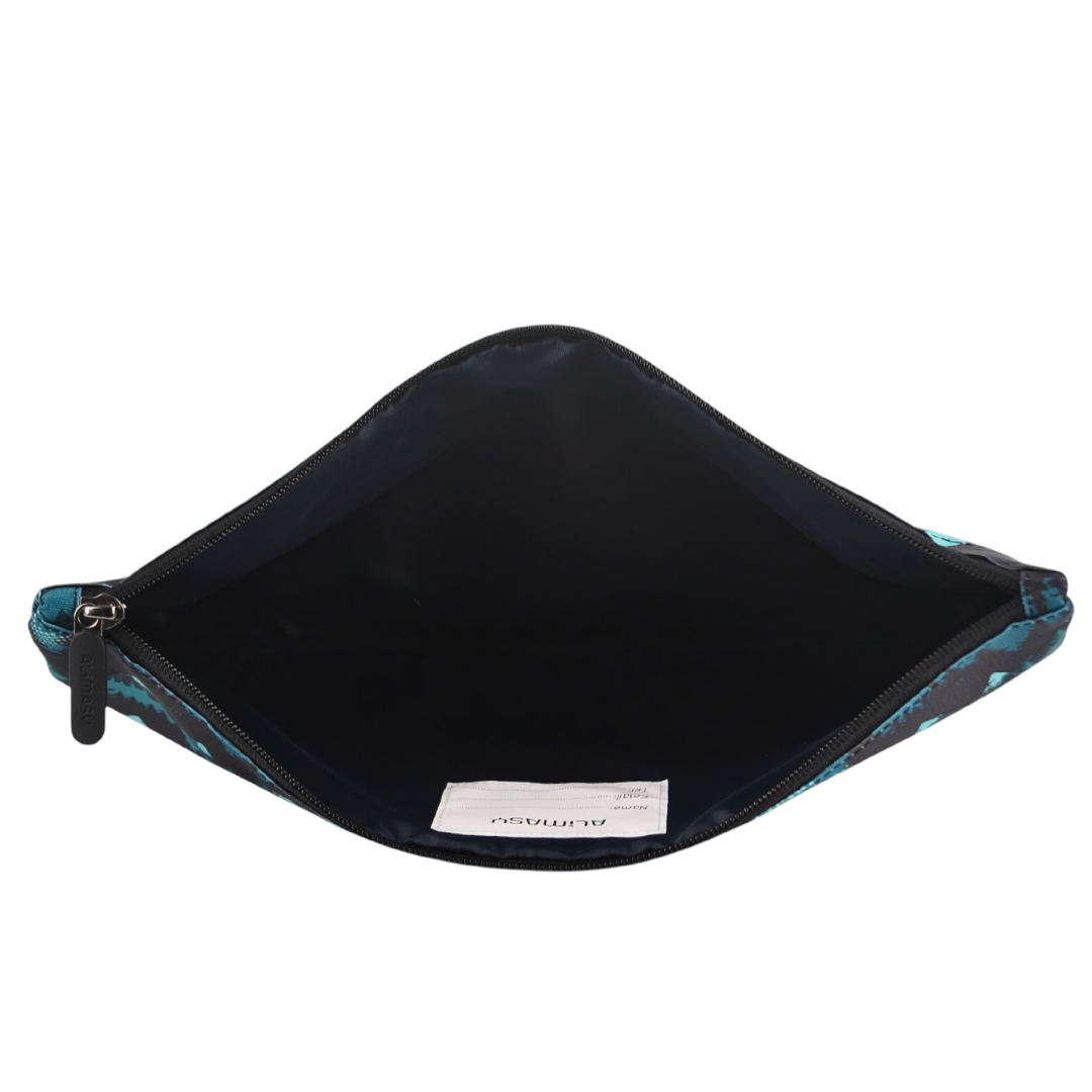 Large School Pencil Case Camo Mountain