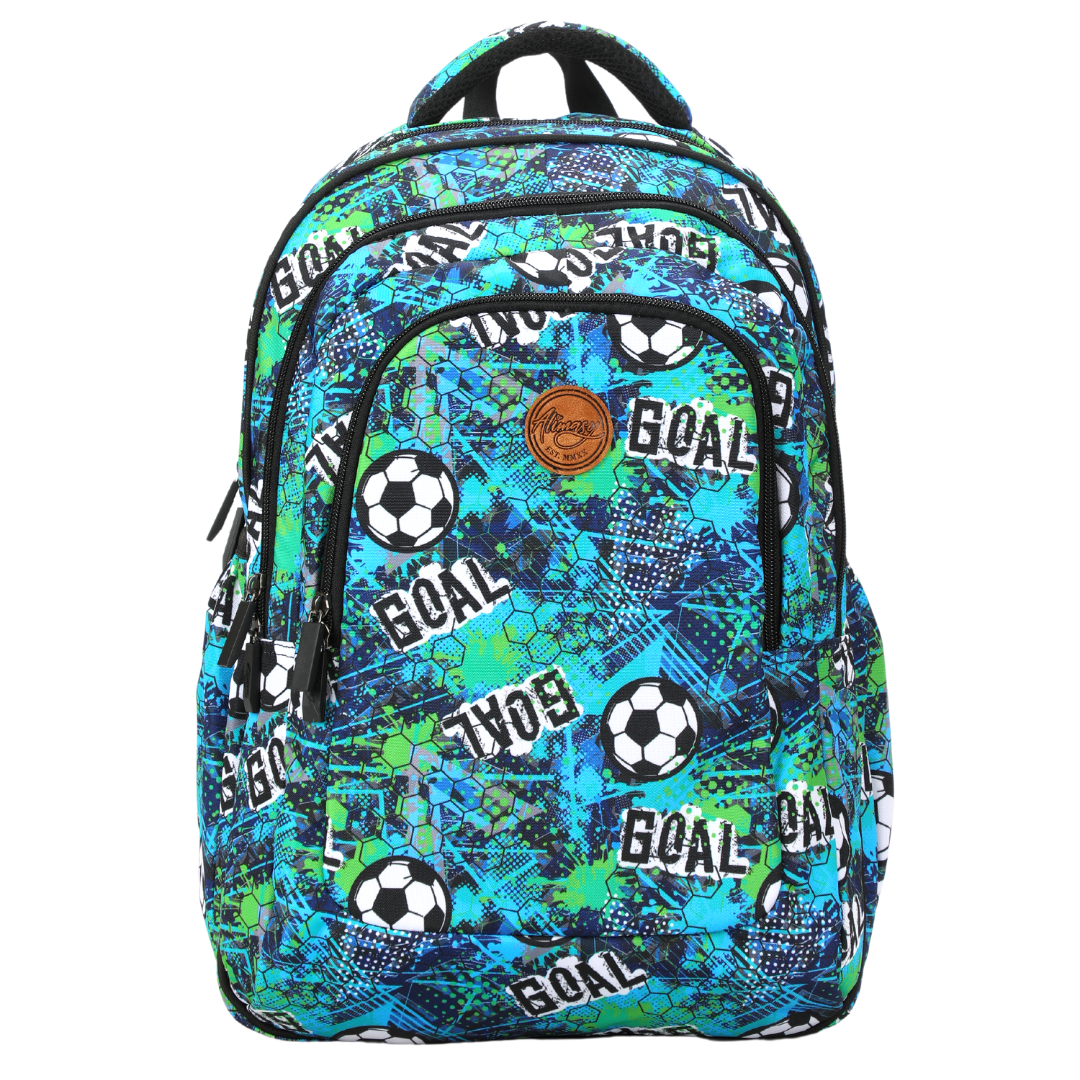 Football Large Kids Backpack Waterproof School bag Alimasy