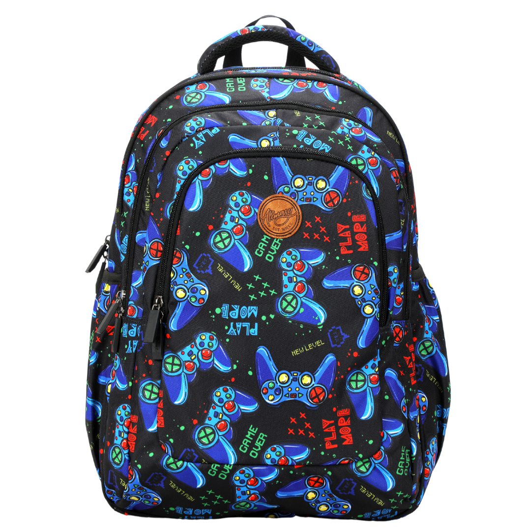 Gaming Large School Backpack - Alimasy