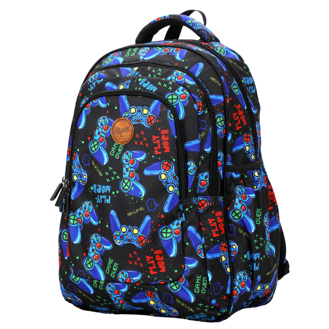 Gaming Large School Backpack - Alimasy