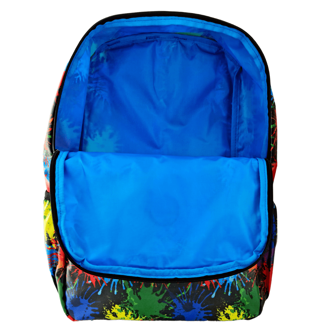 Splatter Large Kids Waterproof Backpack Swim Bag, Sports Bag Alimasy