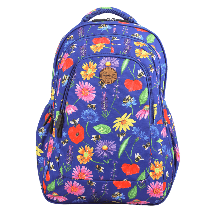 Bees & Wildflowers Kids School Backpack - Alimasy