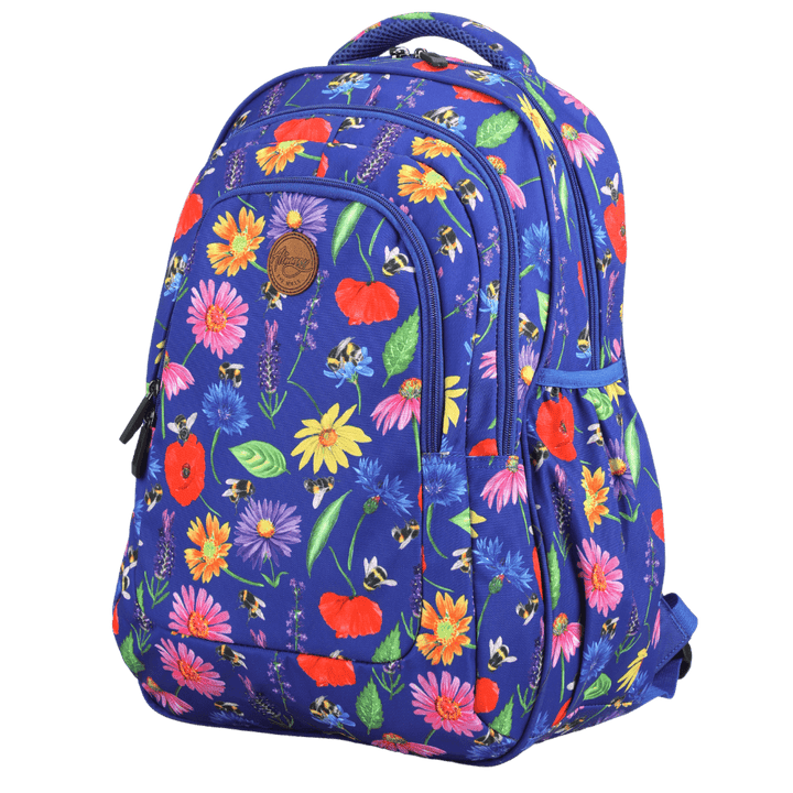 Bees & Wildflowers Kids School Backpack - Alimasy