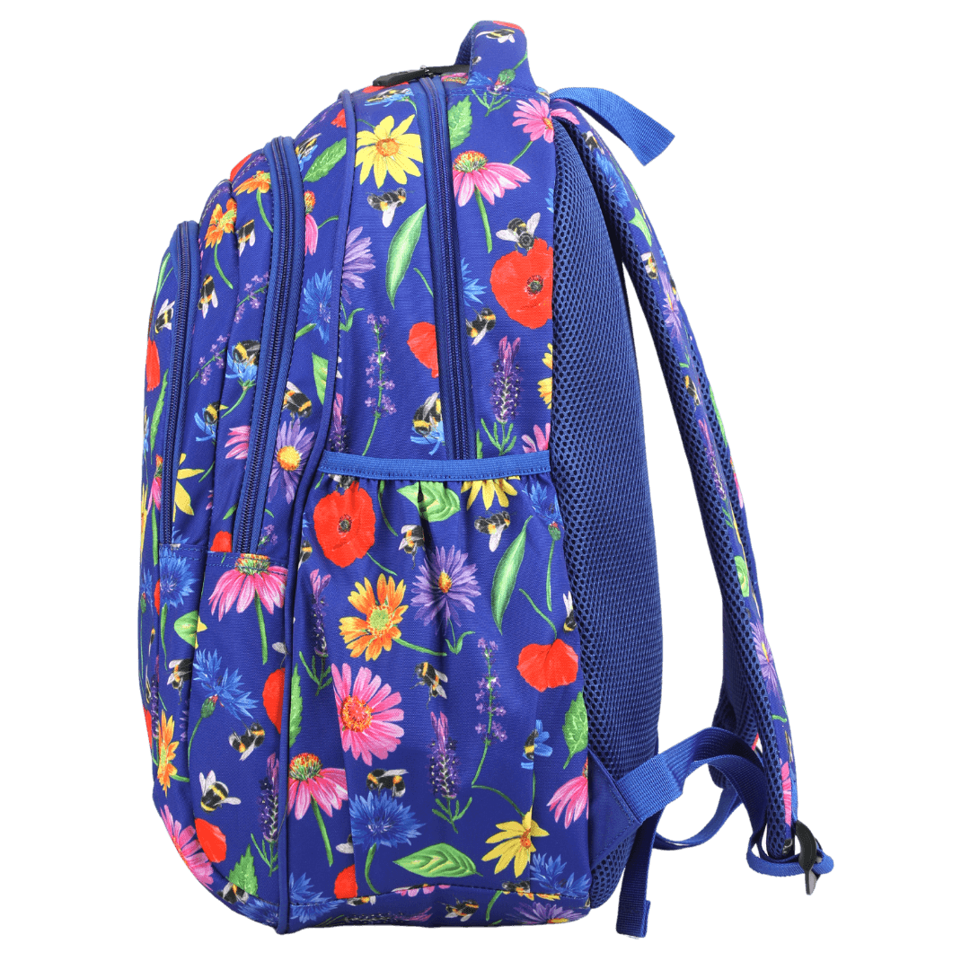 Bees & Wildflowers Kids School Backpack - Alimasy