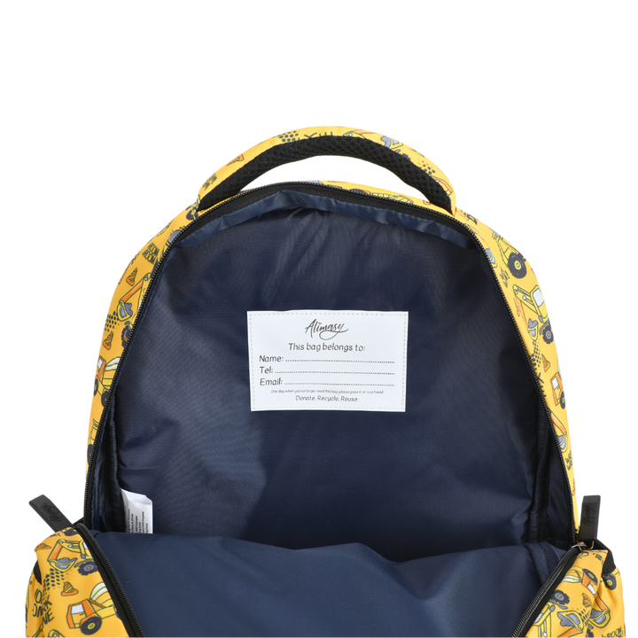 Construction Midsize Kids Backpack - EARLY APRIL RESTOCK
