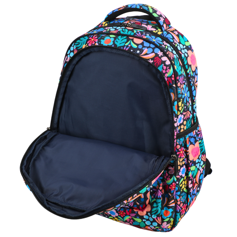 Wonderland Large Kids Backpack Kasey Rainbow design school bag Alimasy